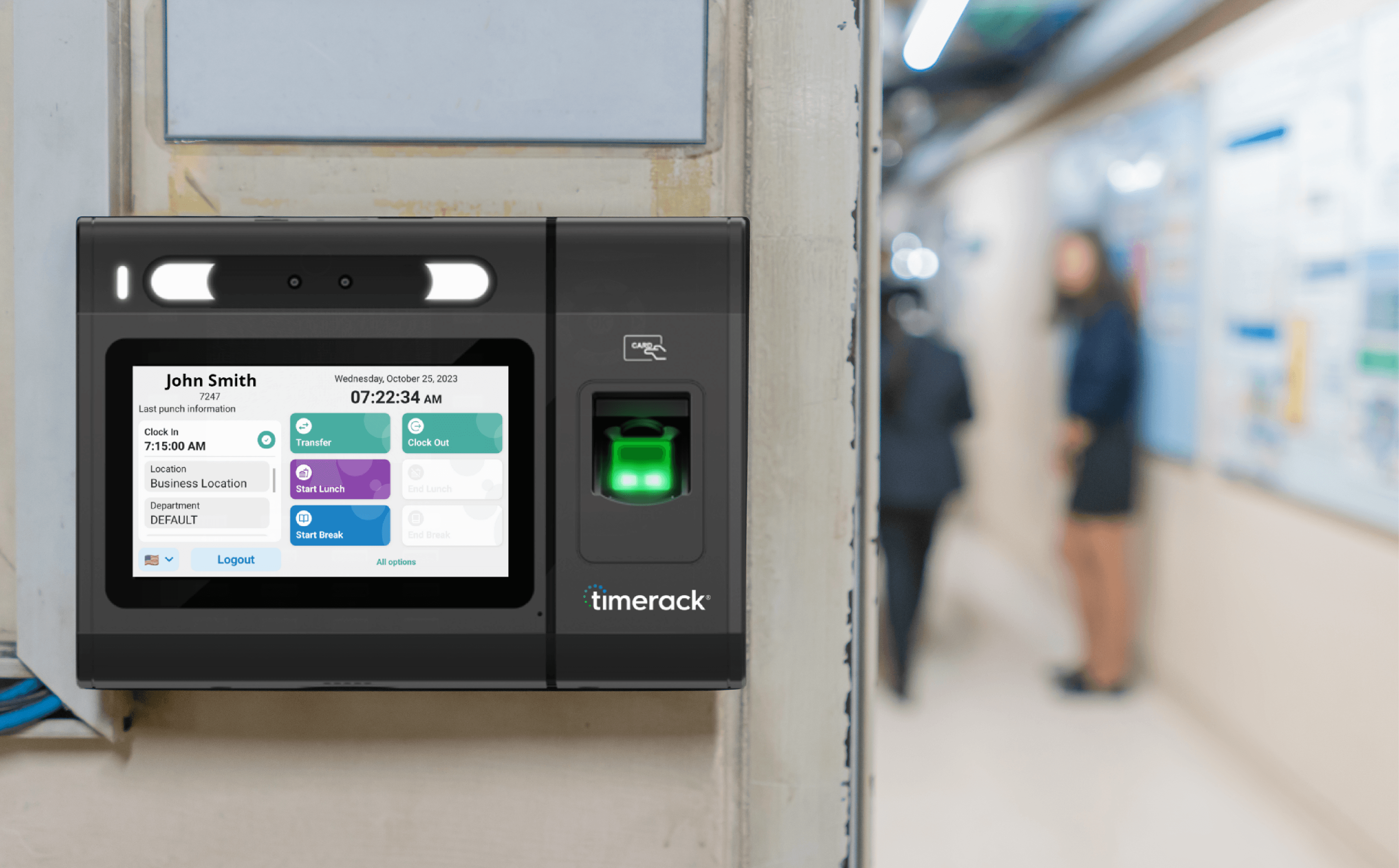 Intellipunch Time Clock